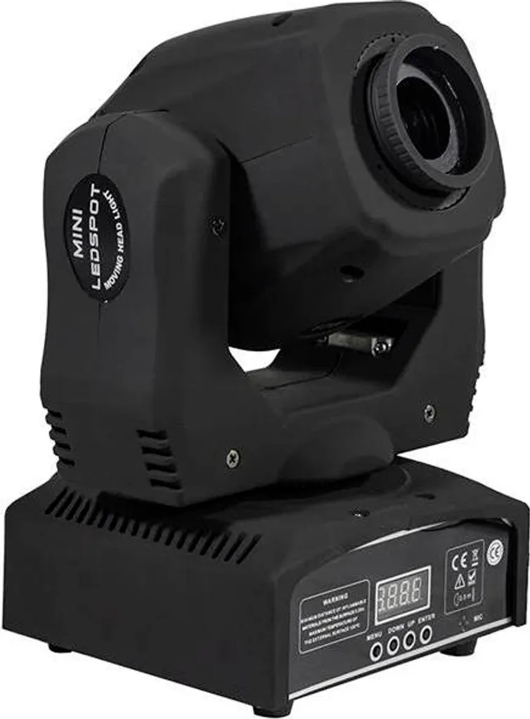 Lyre Spot LED 60W DMX - Éclairage de scène dynamique avec prise EU
