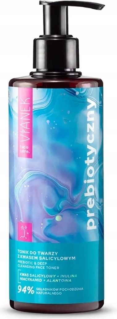 Vianek Prebiotic Face Toner With Salicylic Acid 300 Ml