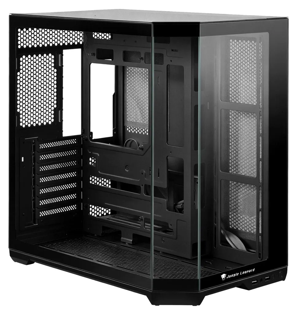 Boîtier PC ATX Spacieux pour Grand GPU et Refroidissement 10 Ventilos