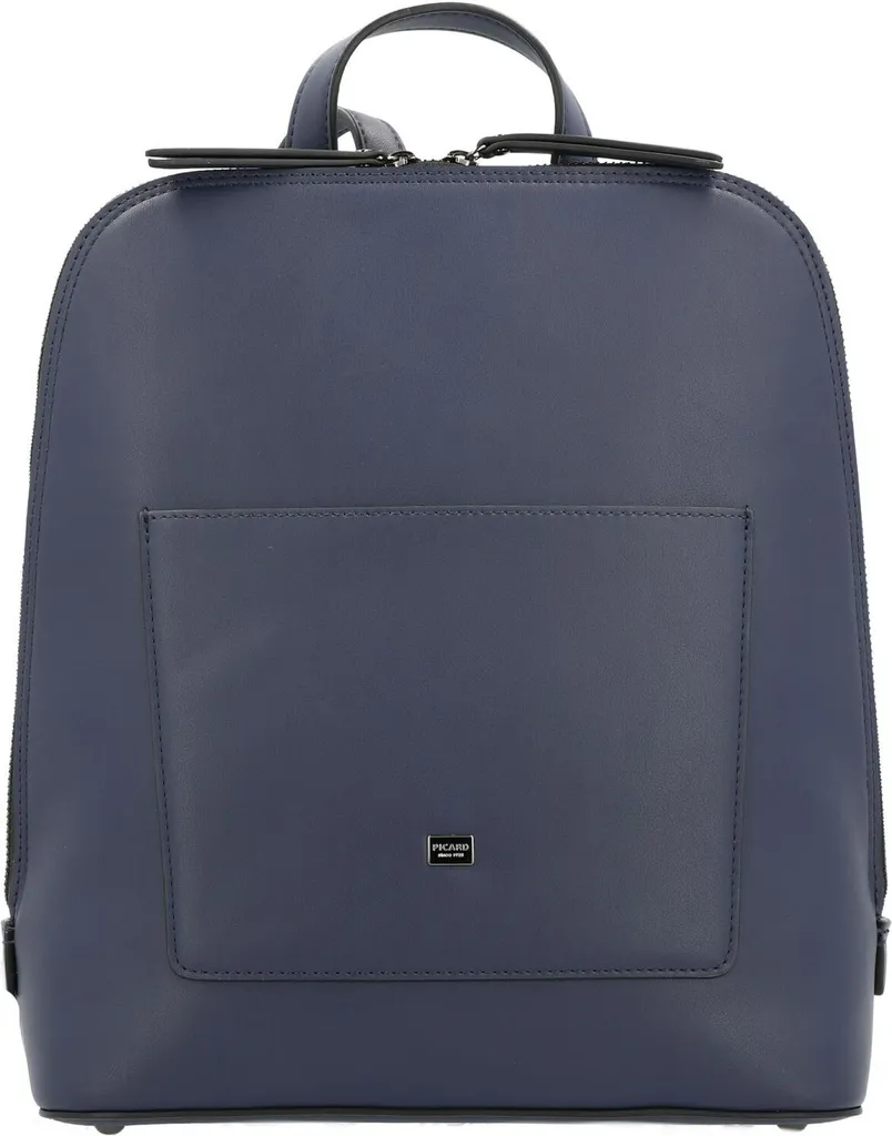 Petit sac à dos Passion PICARD en bleu Ozean finition grainée élégante