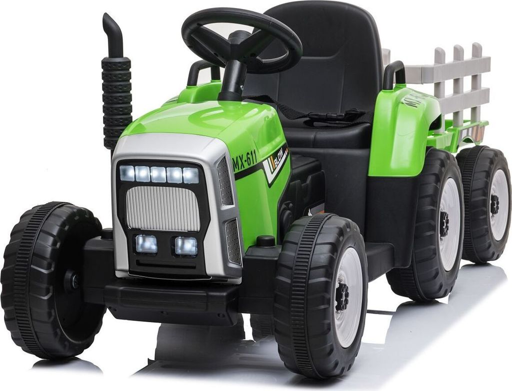 Kinder Elektroauto Traktor Anhänger Kinderauto Produktbild 