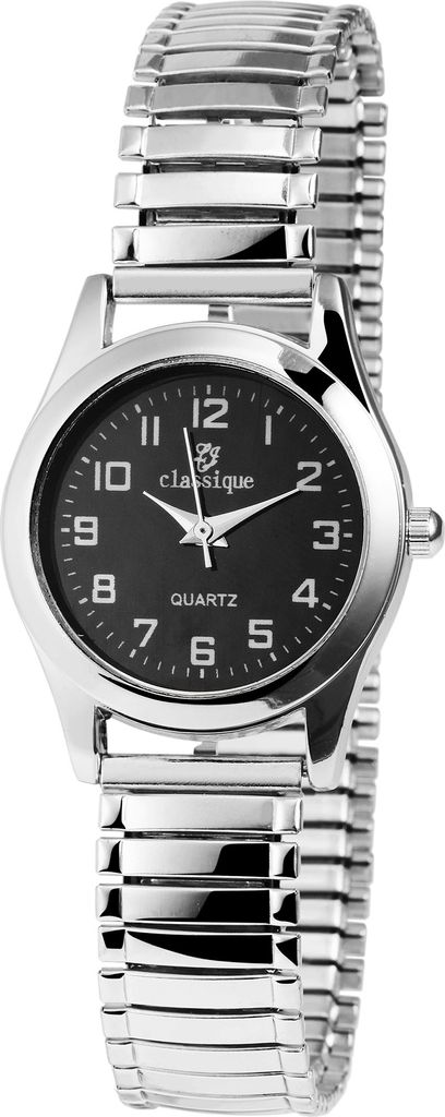 Classique 1700018-001 Analog Damenuhr Metallzugband Produktbild 