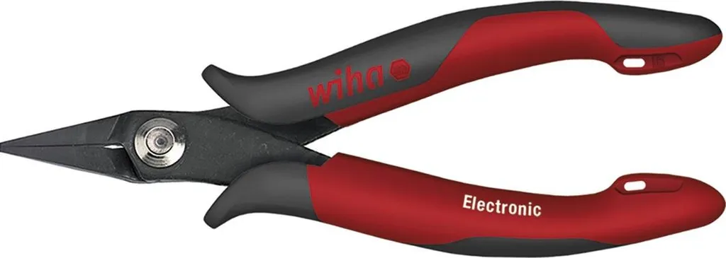 Pince à bec fin Wiha 26801 : saisissez les petits objets sans glisser