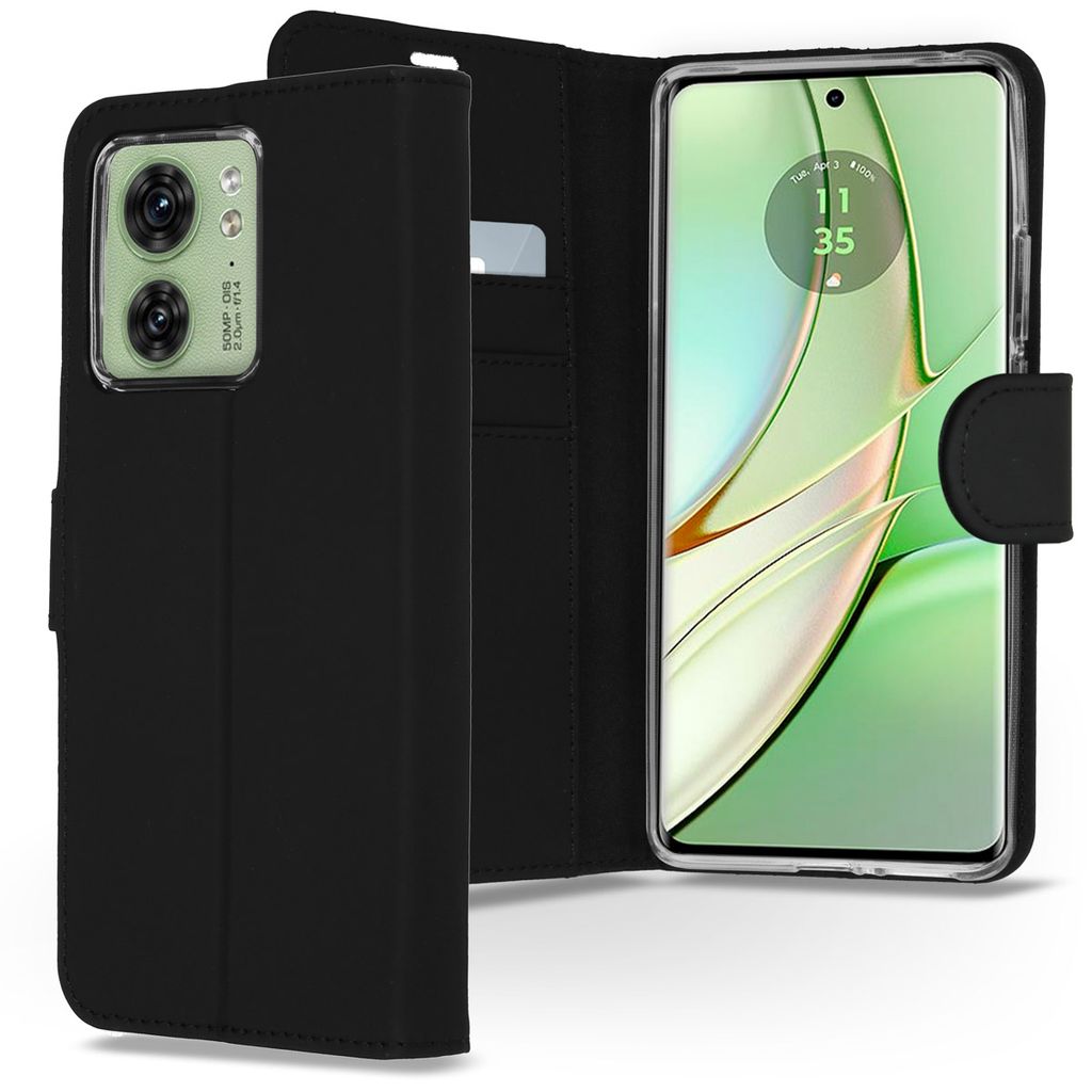 Motorola Edge 40 Hülle – Flüssigsilikon, Rutschfest, Stoßfest, Schwarz, Mit Wärmeableitung