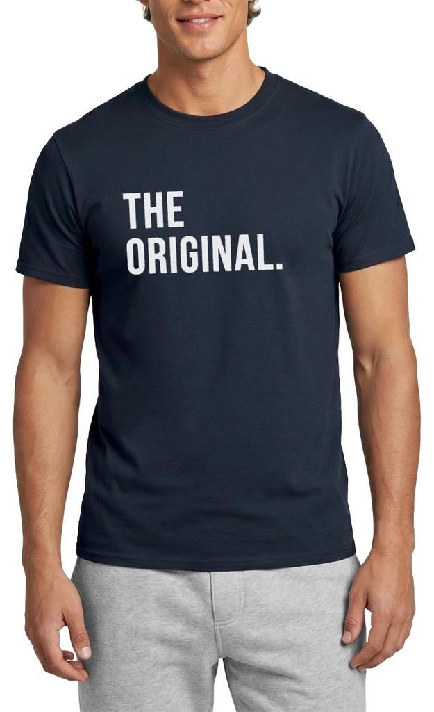 Spreadshirt The Original. Vatertag Partnerlook Vater Männer T-Shirt, XL, Navy