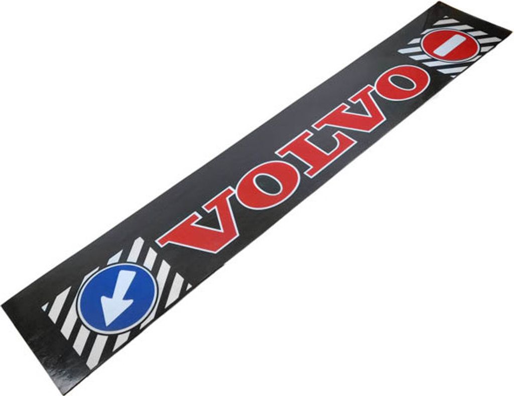 Czerwone błotniki do naczepy Volvo 40x240cm Zdjęcie produktu 