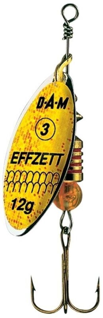 DAM Effzett Predator Spinner Reflex Yellow 3 g Błystka Zdjęcie produktu 