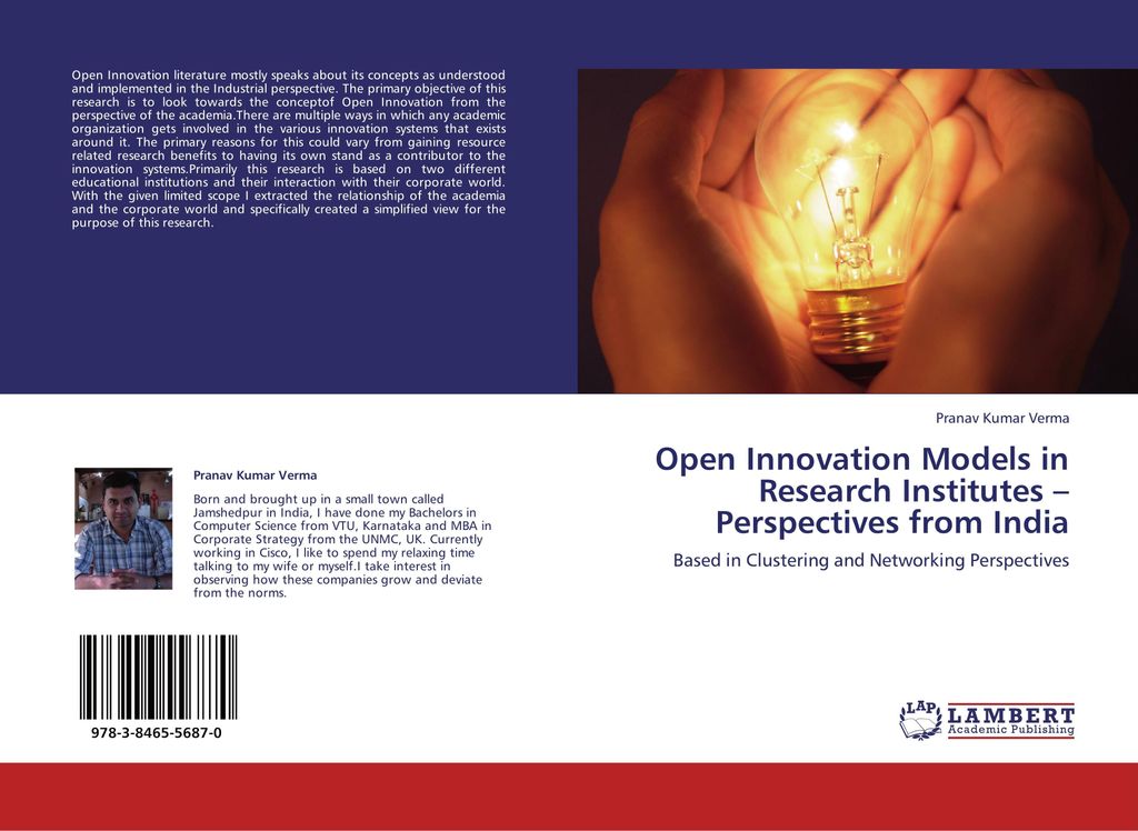 Open Innovation Models in Research Institutes - Perspectives from India