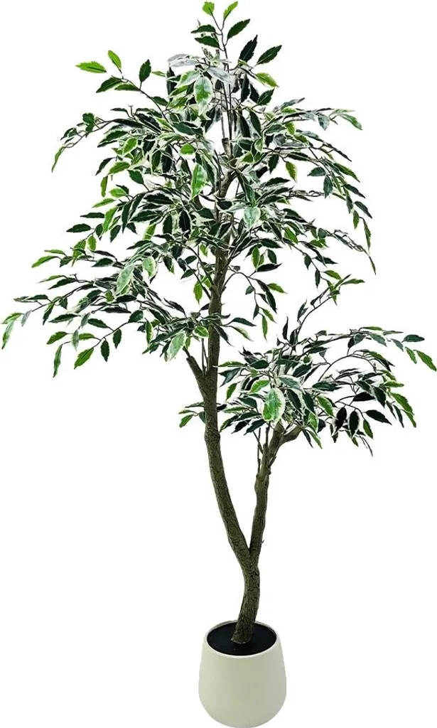 Ficus artificiel 150 cm idéal pour salon et bureau sans entretien