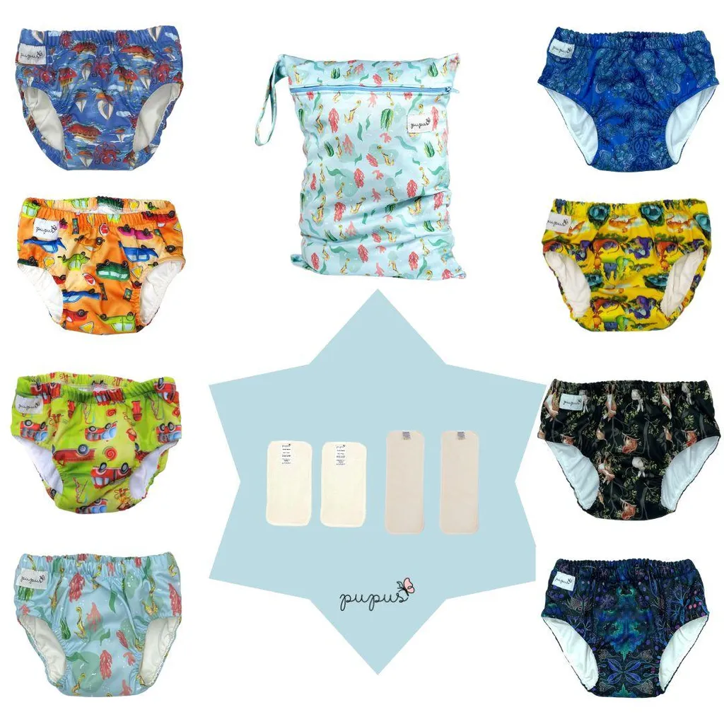 Offerta Set 8 Slip Pupus XL+ - Risparmia sul Potty Training del tuo Bimbo