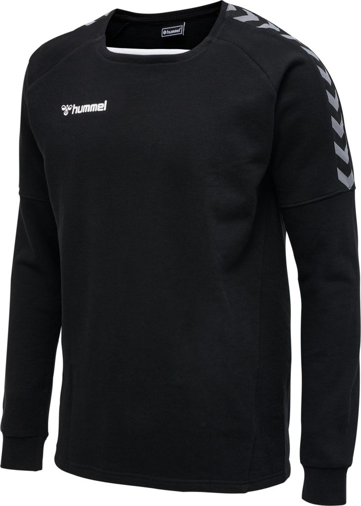 Hummel Authentic Training Sweatshirt, BLACK/WHITE, XXXL, Herren