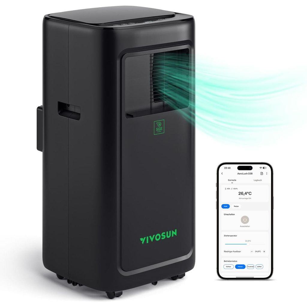 Vivosun AeroLush C08 Intelligentes Klimagerät, Produktbild 