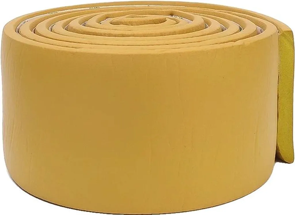 Décoration murale adhésive jaune pour cuisine et bain - 5 rouleaux