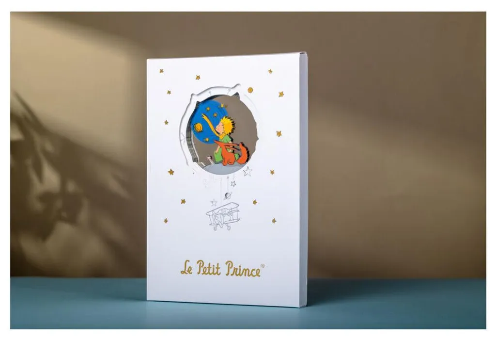 Carnet de notes Le Petit Prince A5 ligné avec couverture rigide bleue - 3