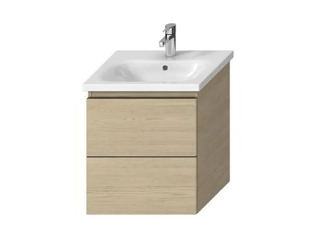 Aménagez votre salle de bain avec le meuble Jika Mio-N 51x58 cm frêne