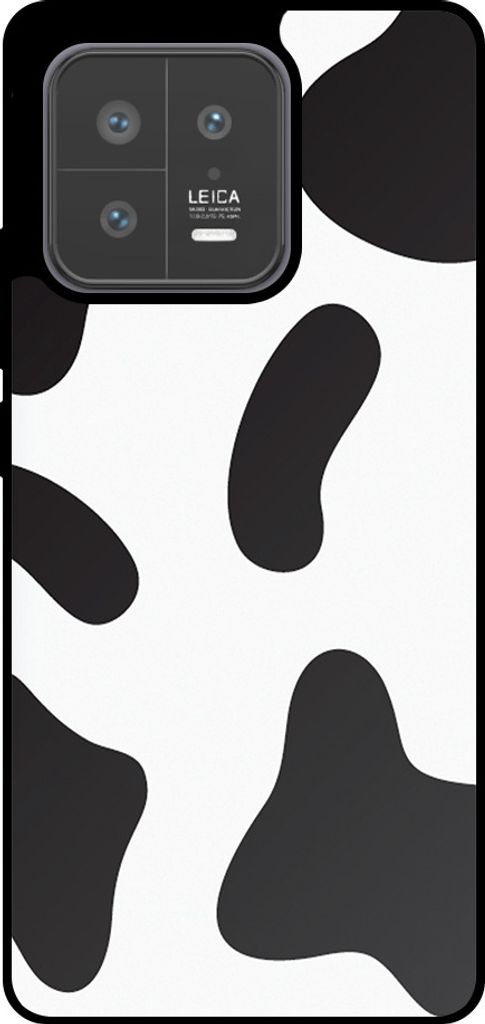 Smartphonica Telefon Fall geeignet für Xiaomi 13 mit Kuh Flicken drucken - TPU Backcover Fall mit Kuh Flicken Design