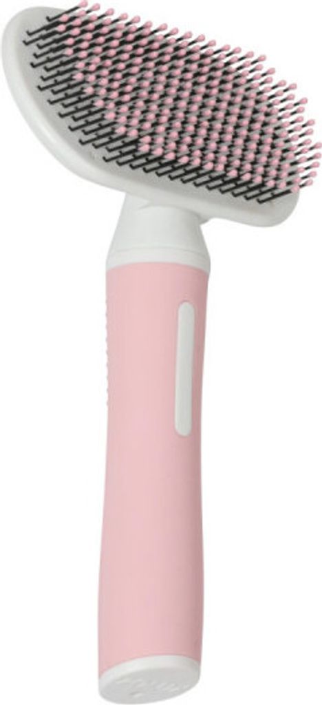 Zolux Anah Slicker Pinsel Soft Pink / Weiß