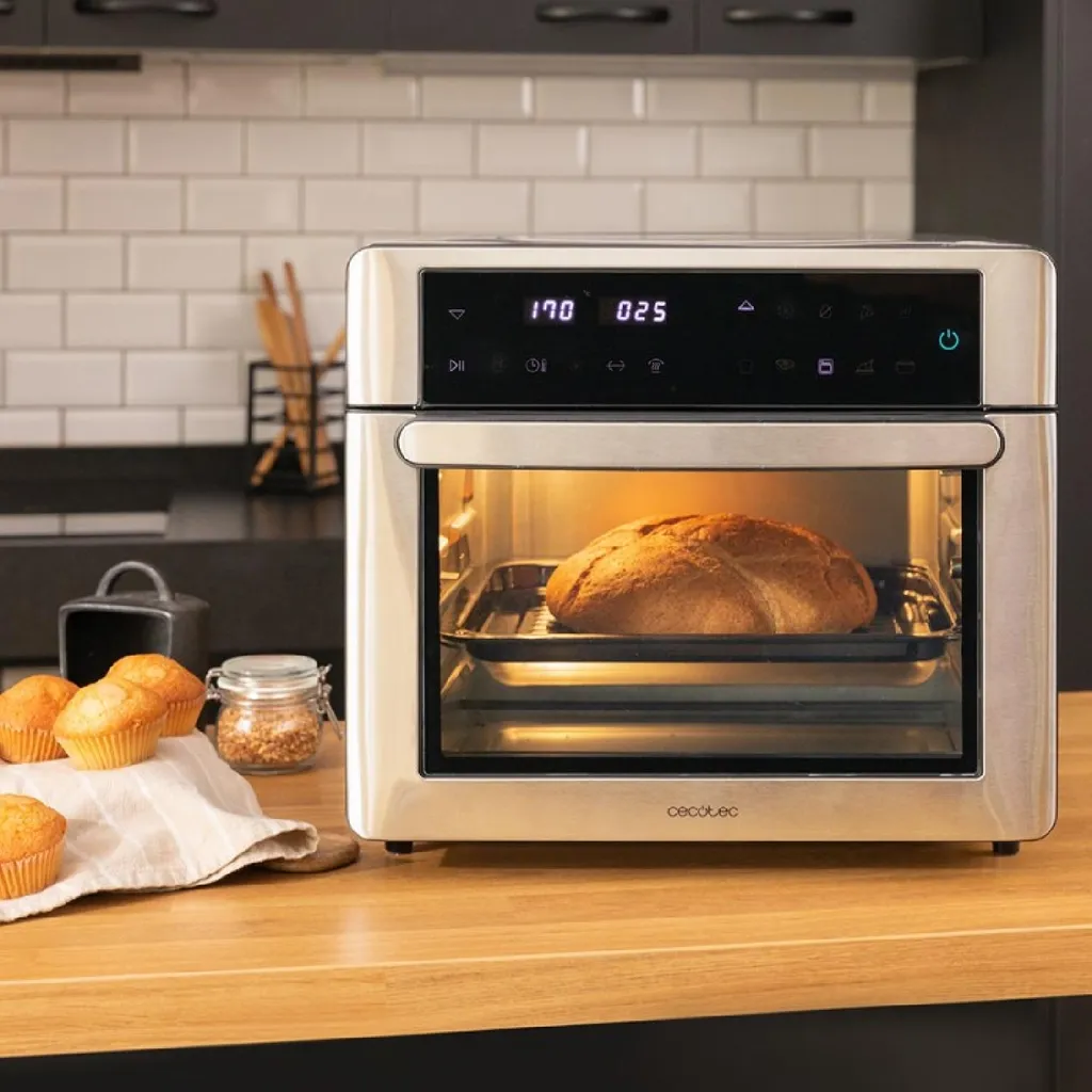 Mini Four Tactile Cecotec Bake&Fry 3000 Touch avec Convection Rapide - 3
