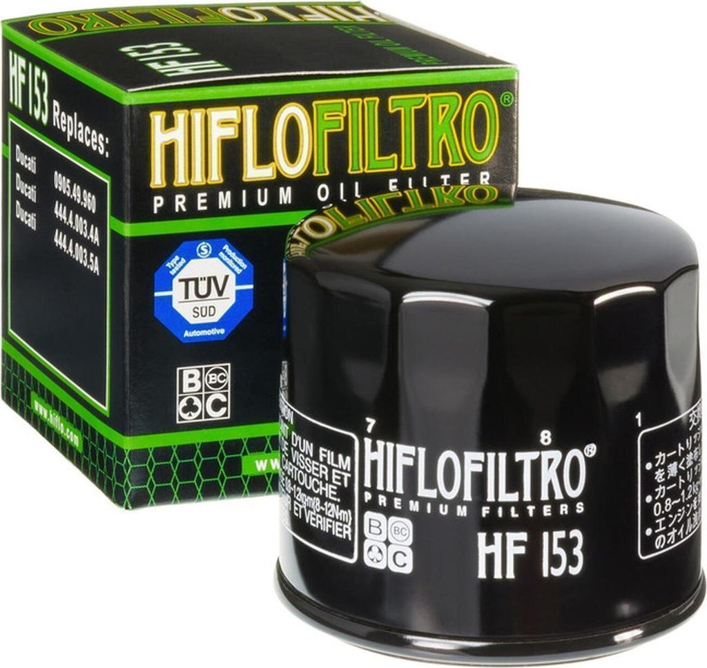 Hiflofiltro Ölfilter Ölfilter HF-153