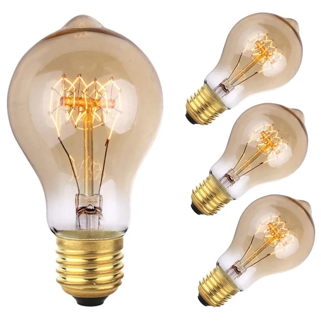 5x Retro LED Filament Kerzenlampe E14 2W Vintage Glühbirne Warmweiß 150lm Retro