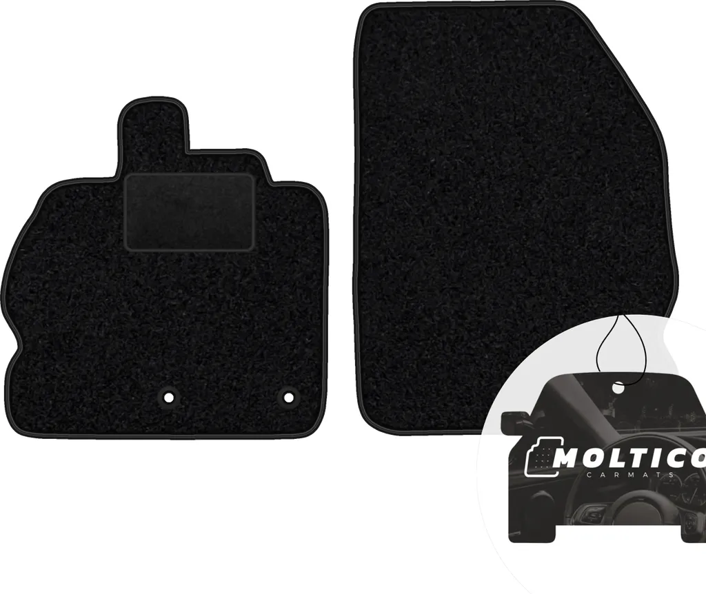 Moto-MOLTICO Tappetini Su Misura Renault Scenic III 2009-2016 Nero