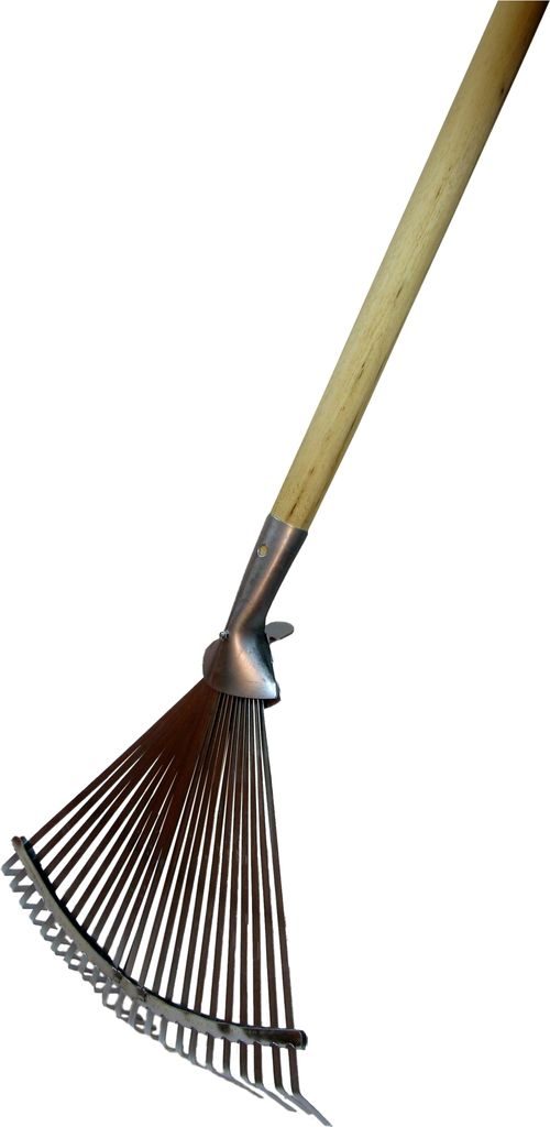 Fächerbesen 32-50 cm verstellbar, mit Stiel