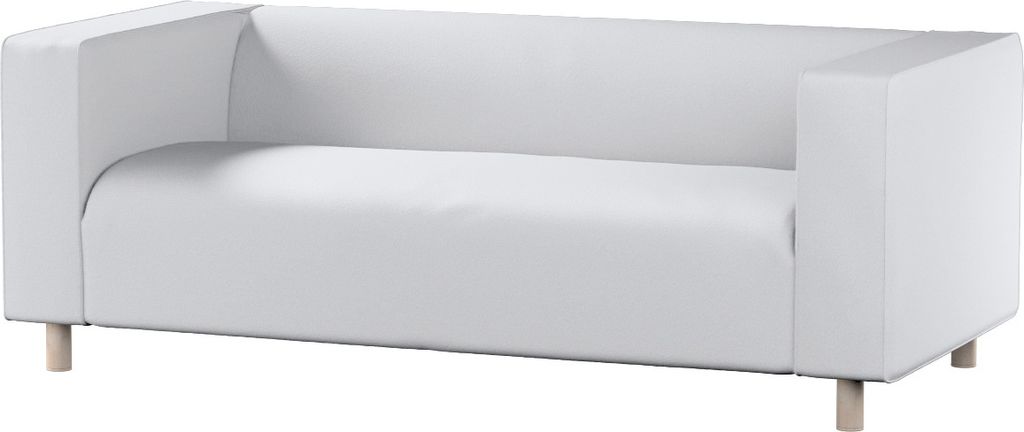 Dekoria Bezug für Klippan 2-Sitzer Sofa, weiß, Sofahusse, Klippan 2-Sitzer