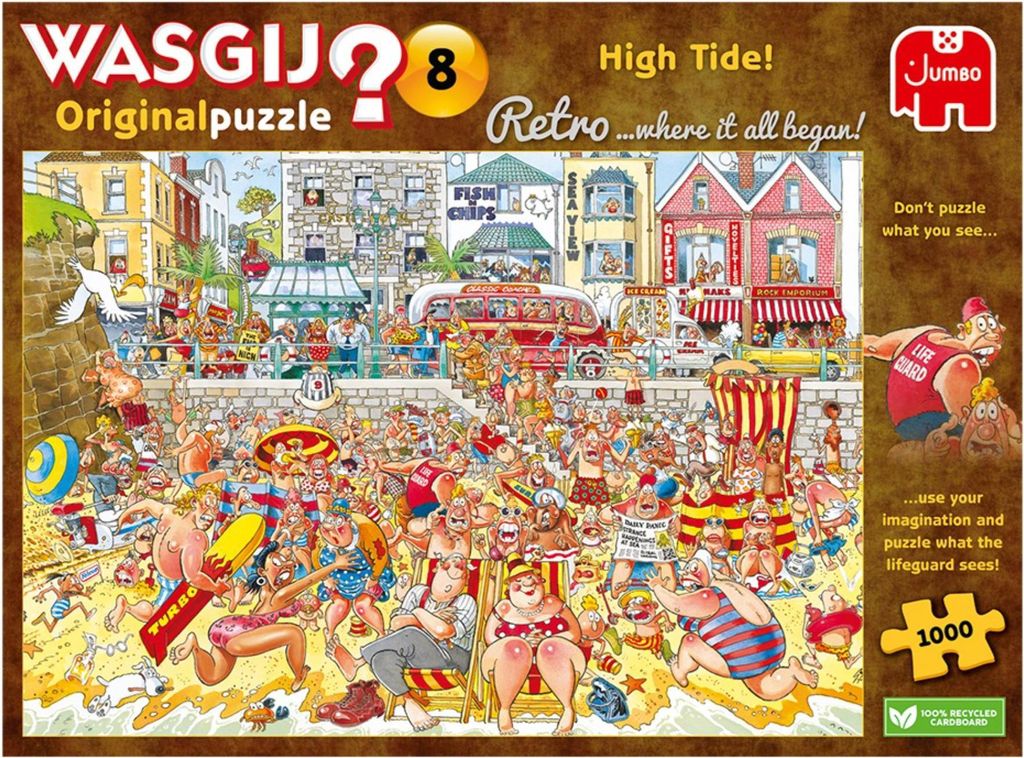 Wasgij Retro Original 8 - High Tide! 1000 Teile Produktbild 