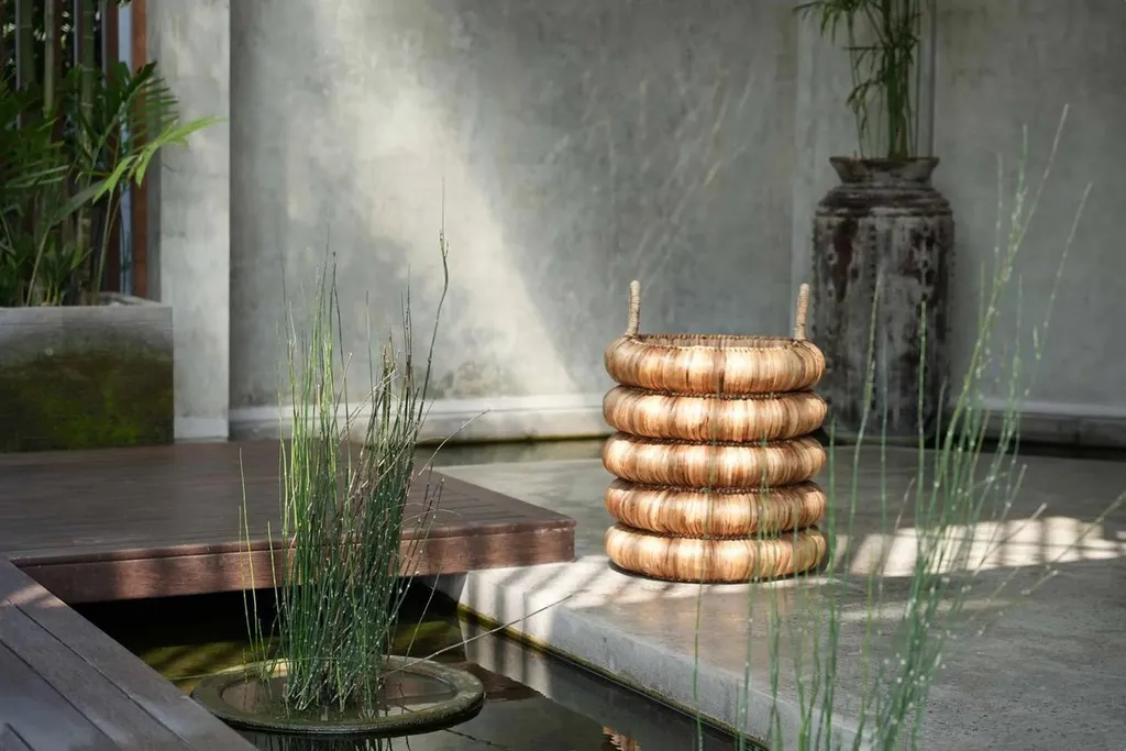 Panier de rangement pour linge et jouets Rootz Chunky - Style naturel - 3