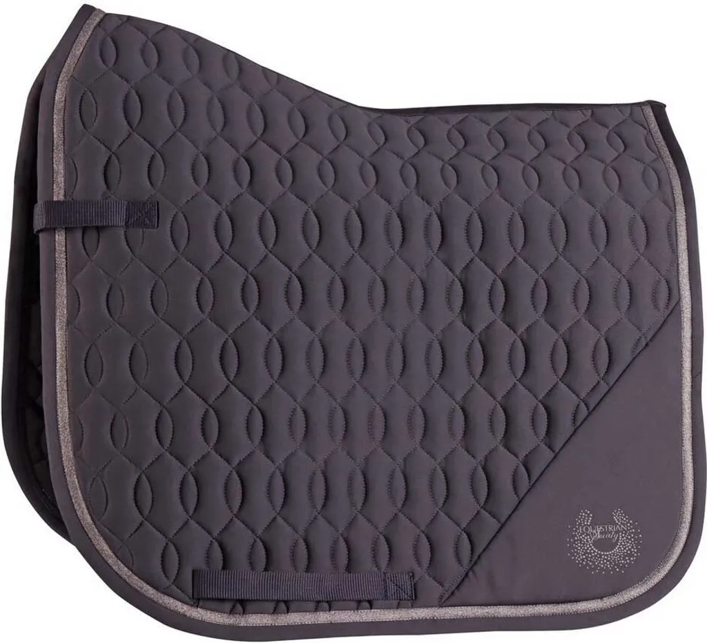 Tapis de selle Harry's Horse Trendy Jet anti-glisse spécial Cob