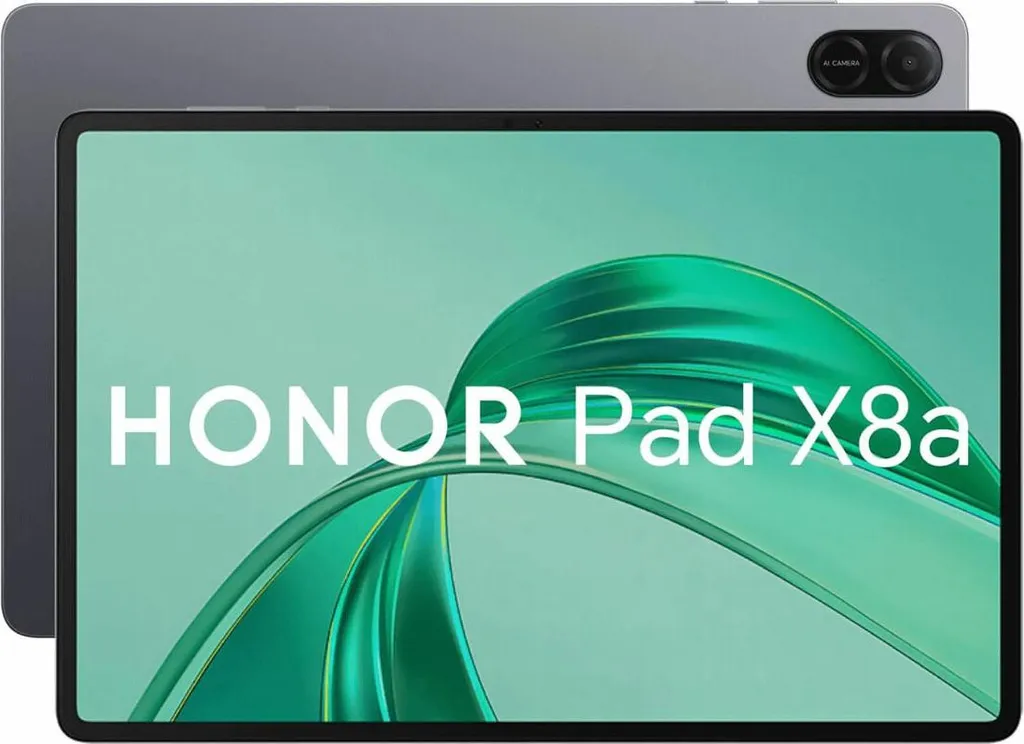 Tablette Honor 11" pour Étudiant et Travail : 128 Go de Stockage Gris