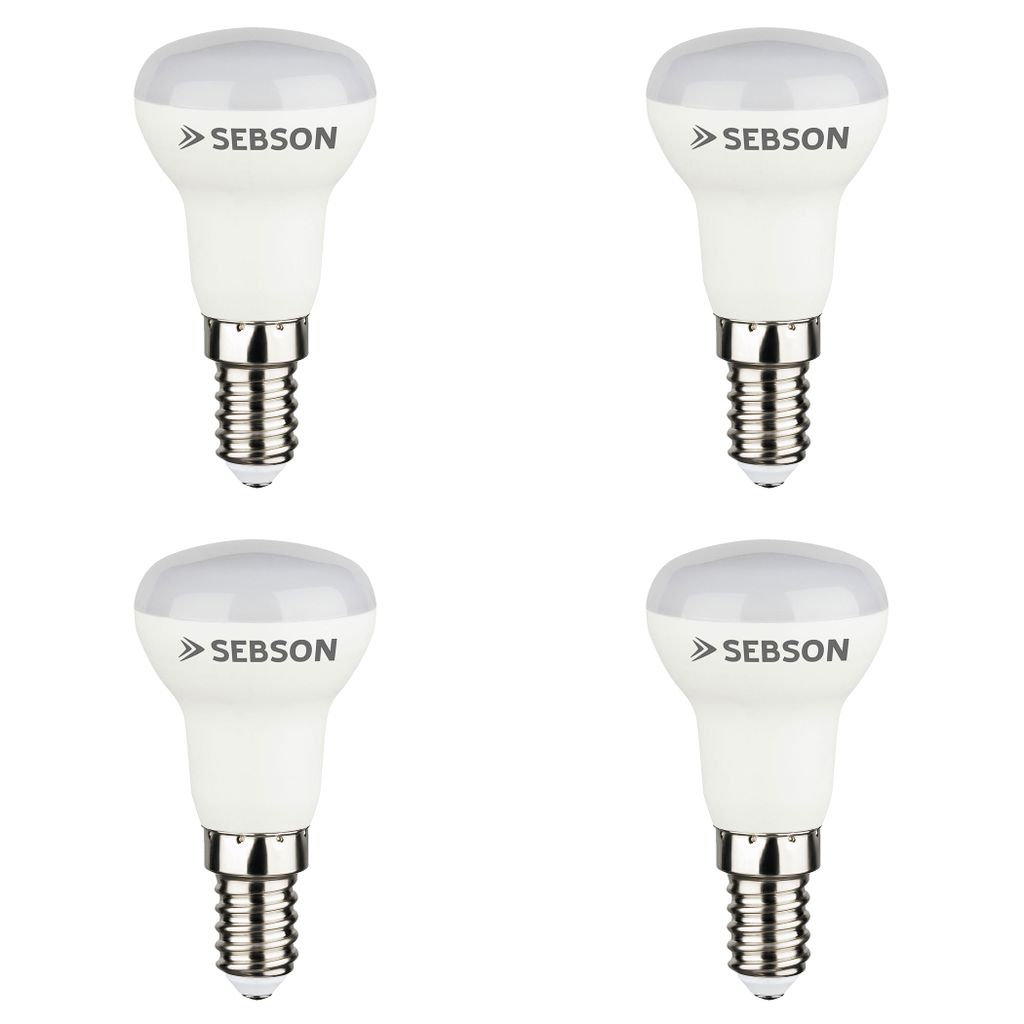 4x LED Lampen E14 4W warmweiss RA97 flimmerfrei Leuchtmittel Cornlight SEBSON