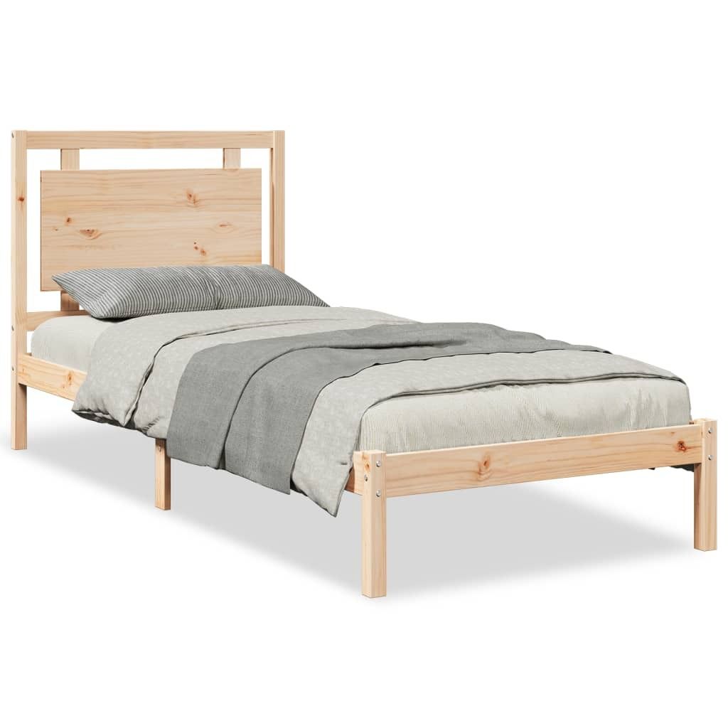 Massivholzbett Extra Lang ohne Matratze 100x210 cm