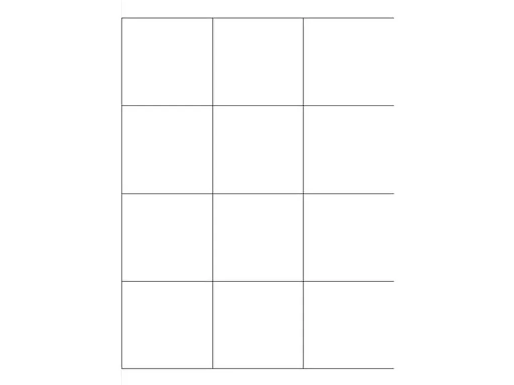Set 100 Fogli Etichette Universali 70x67,7 mm - Easy Premium Bianco