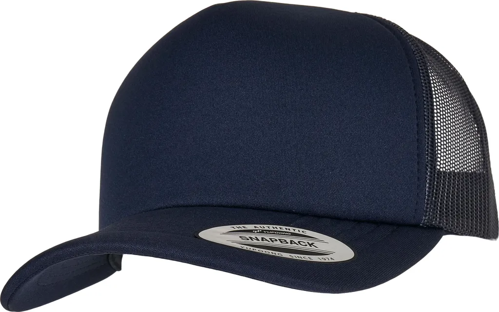 Flexfit YP Classics® Foam Trucker Cap - Visiera Curva | Essential Black