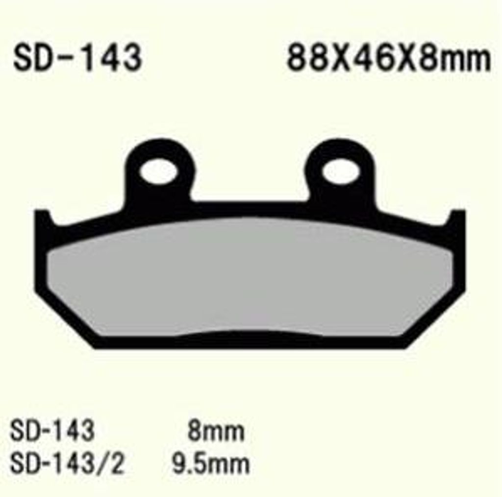 Vesrah Vd-143 Bremsbeläge