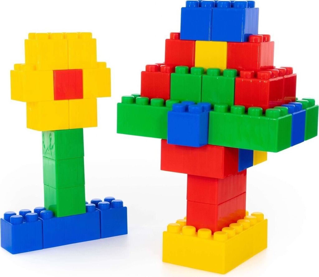Polesie Wader 45-teiliges Bauklötzchen Set XXL 1450501 Produktbild 6