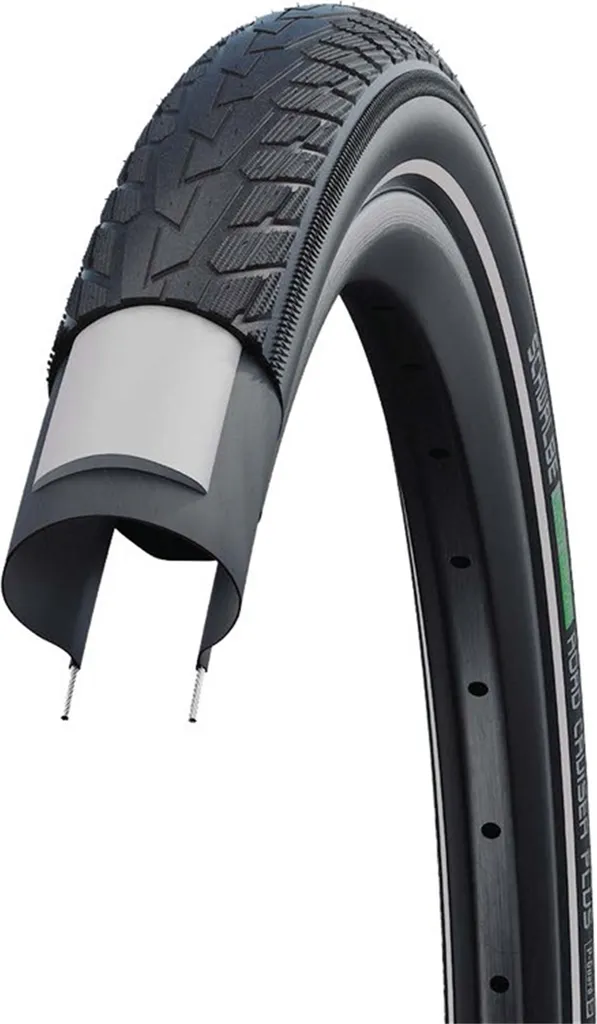 Pneu Anti-Crevaison Schwalbe Road Cruiser Plus 50-622 Fini les Crevaisons