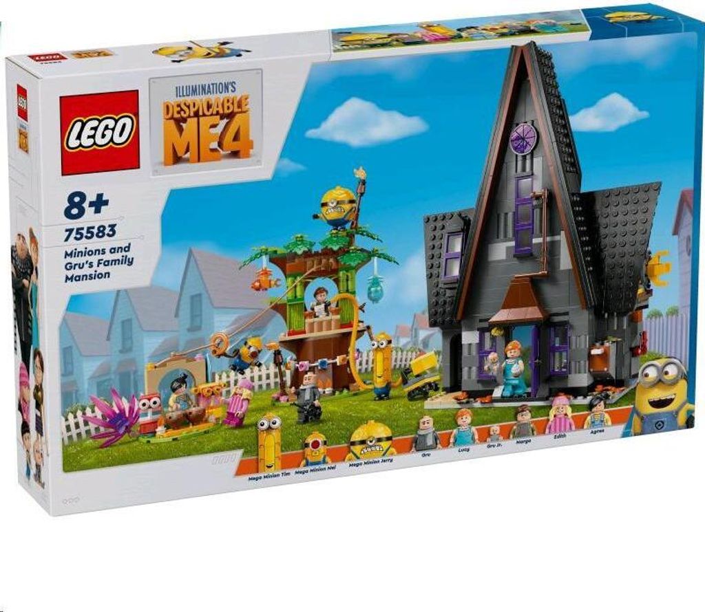 LEGO® LEGO Despicable Me 75583 Le manoir familial de Gru et Image du produit 