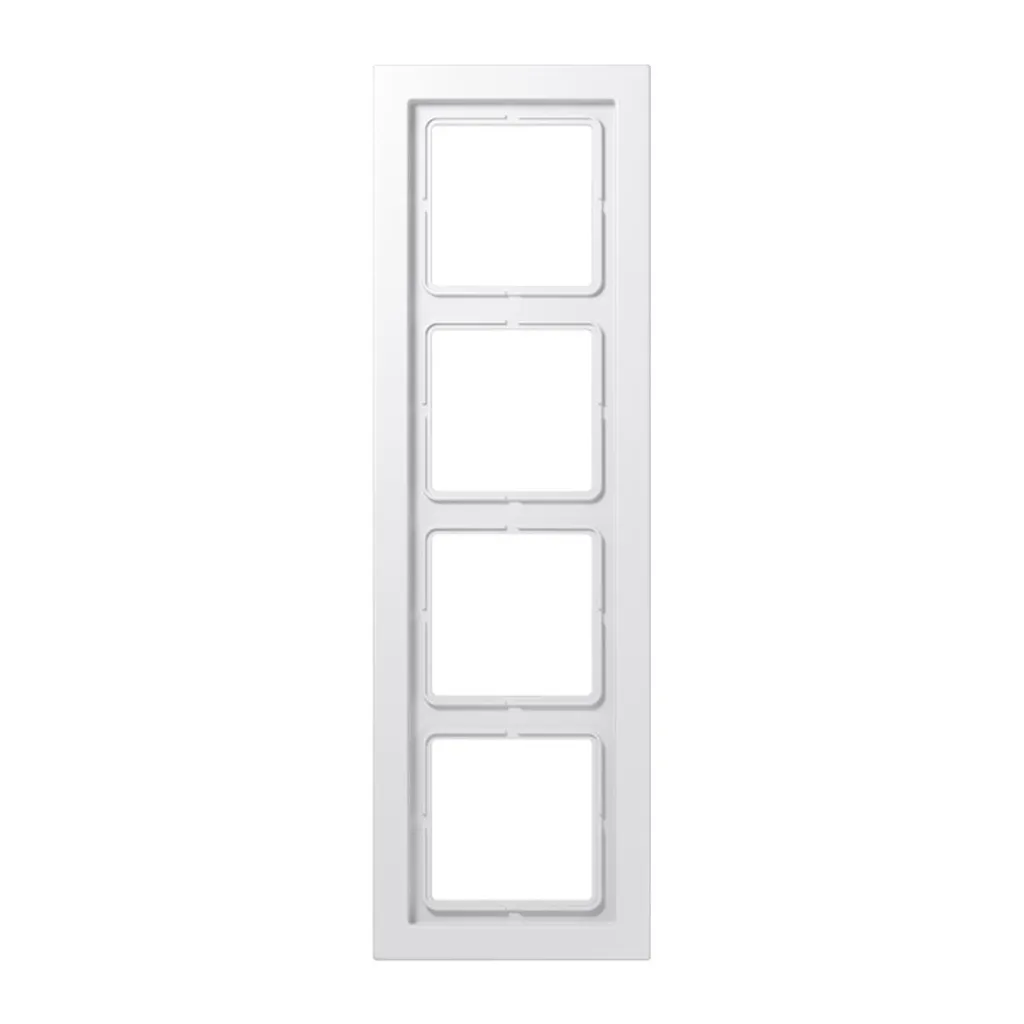 Enjoliveur Double Jung LSD 984 WW Blanc Alpin pour Mécanisme LS 990