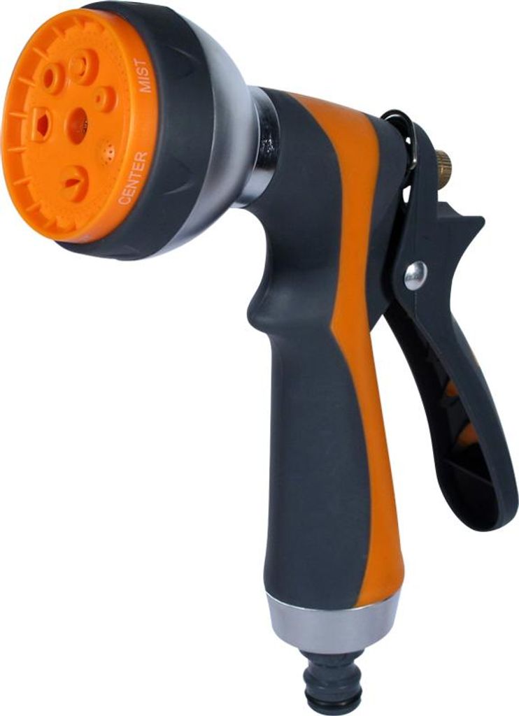 7-Funktionen Weichsilber-Sprinkler Mit Pistole - E-200-0242