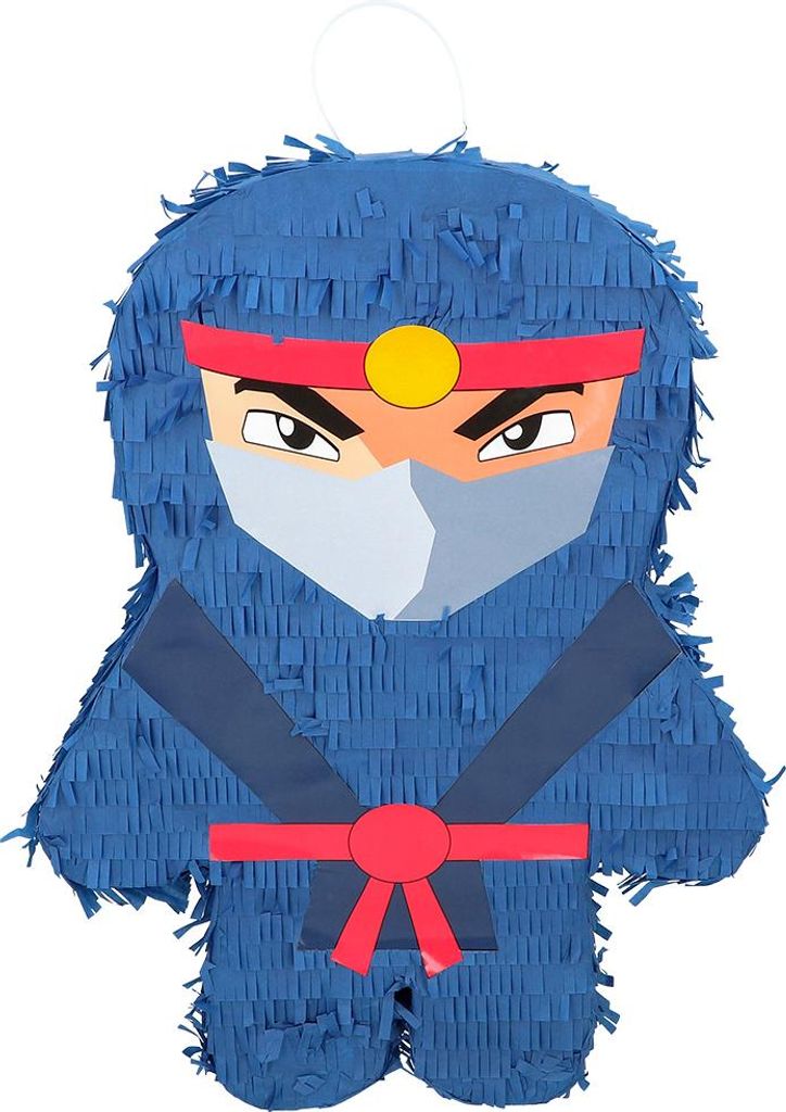 Pinata "Ninja" | 33 x 10 x 44 cm Produktbild 