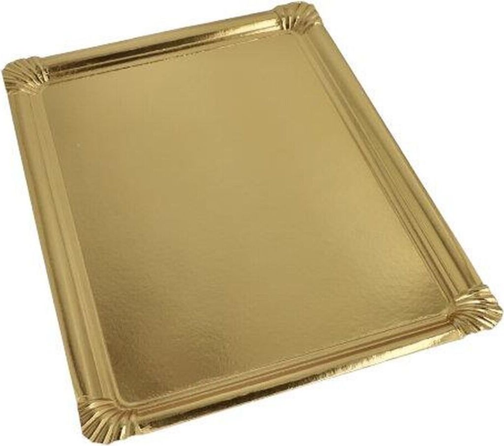 Servierplatten, Pappe, PET-beschichtet eckig 34 cm x 45,5 Produktbild 