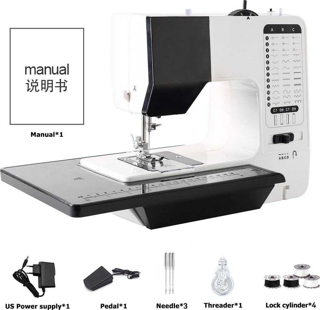 [Upgrade] Machines à coudre 12 points avec table Image du produit 