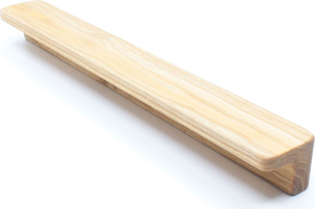 Griffstange BA 650mm, Möbelgriff aus massiver Esche, Holzgriff für Küche