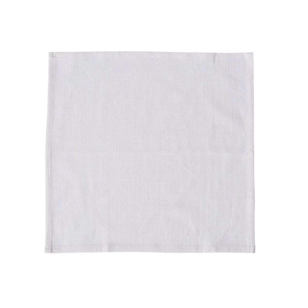 Lot de 4 serviettes de table en coton Lenea format carré 40x40 cm