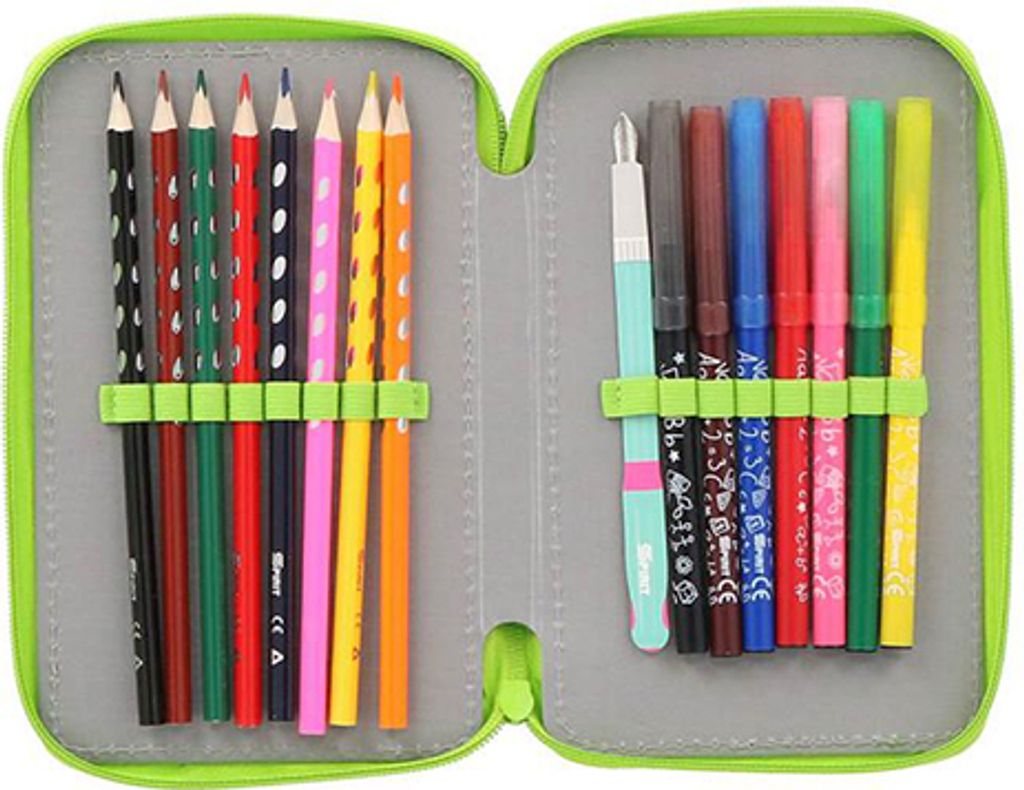 SPIRIT Schüler Etui Federmäppchen MY BAG FRESH 05 1-Zipp... - Spirit SPIRIT Schüler Etui Federmäppchen MY BAG FRESH 05 1-Zipp... - Spirit