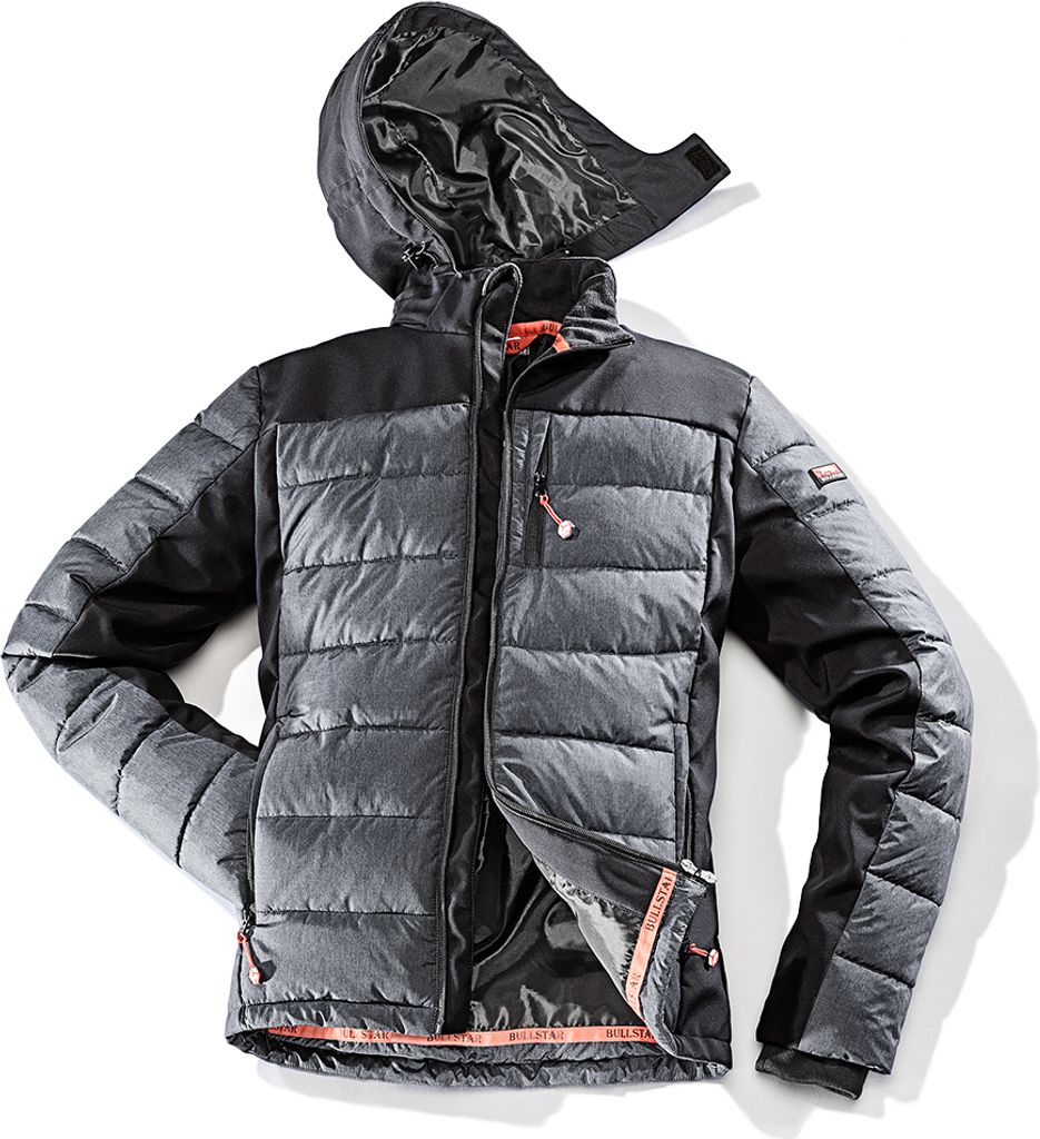 BULLSTAR Hybridjacke WORXTAR, schwarz