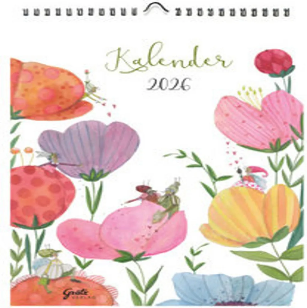 Agenda 2026 semainier fleurs avec couverture rigide et papier 90g