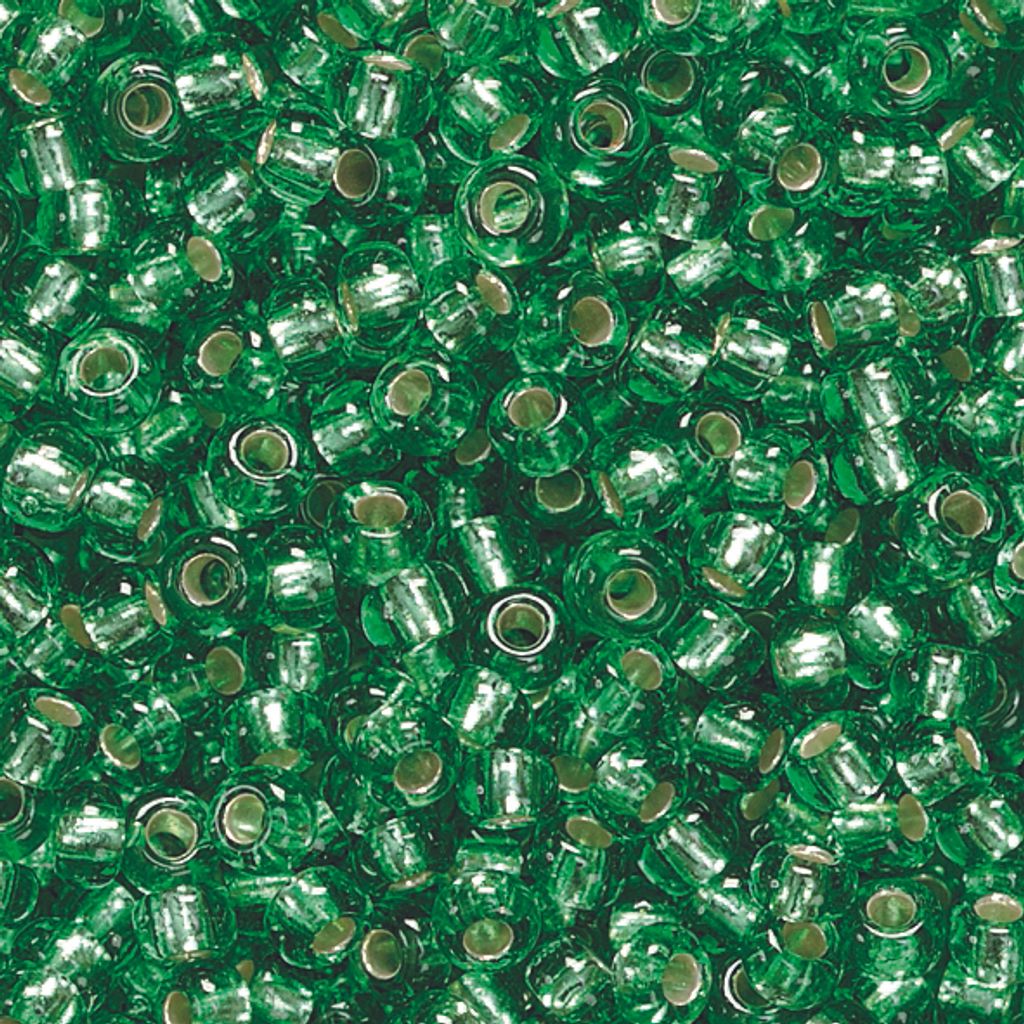 Rocailles 2,5 mm grün VE=5x20g